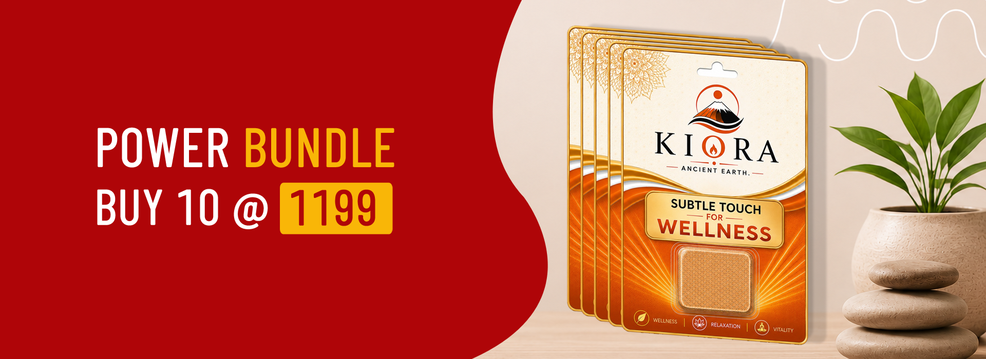 KIORA Power Bundle - Buy 10 at Rs. 1119